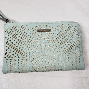 Stella & Dot Blue Clutch Wallet